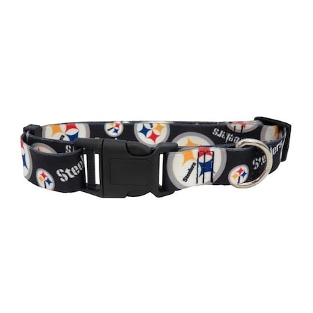 Little Earth Pittsburgh Steelers Pet Collar Size S 8669984117